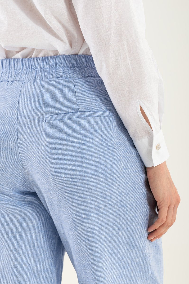 Viverno™ | Pantalone Crema con Bottone
