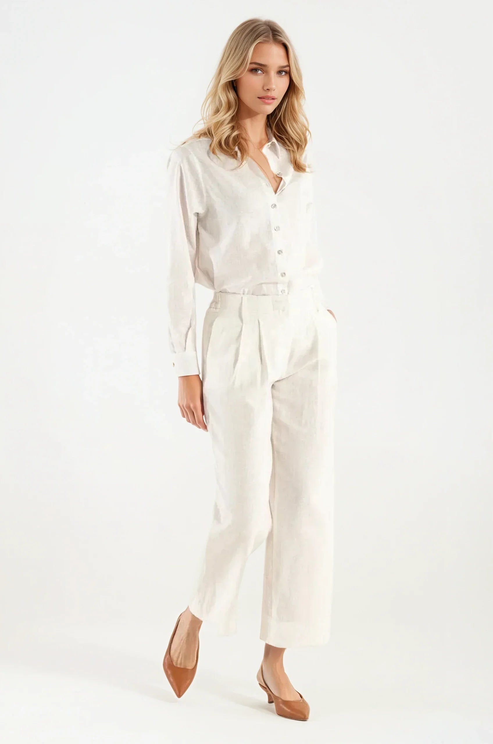 Viverno™ | Pantalone Celeste con Laccio