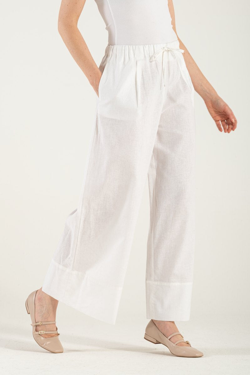 Viverno™ | Pantalone Beige con Laccio
