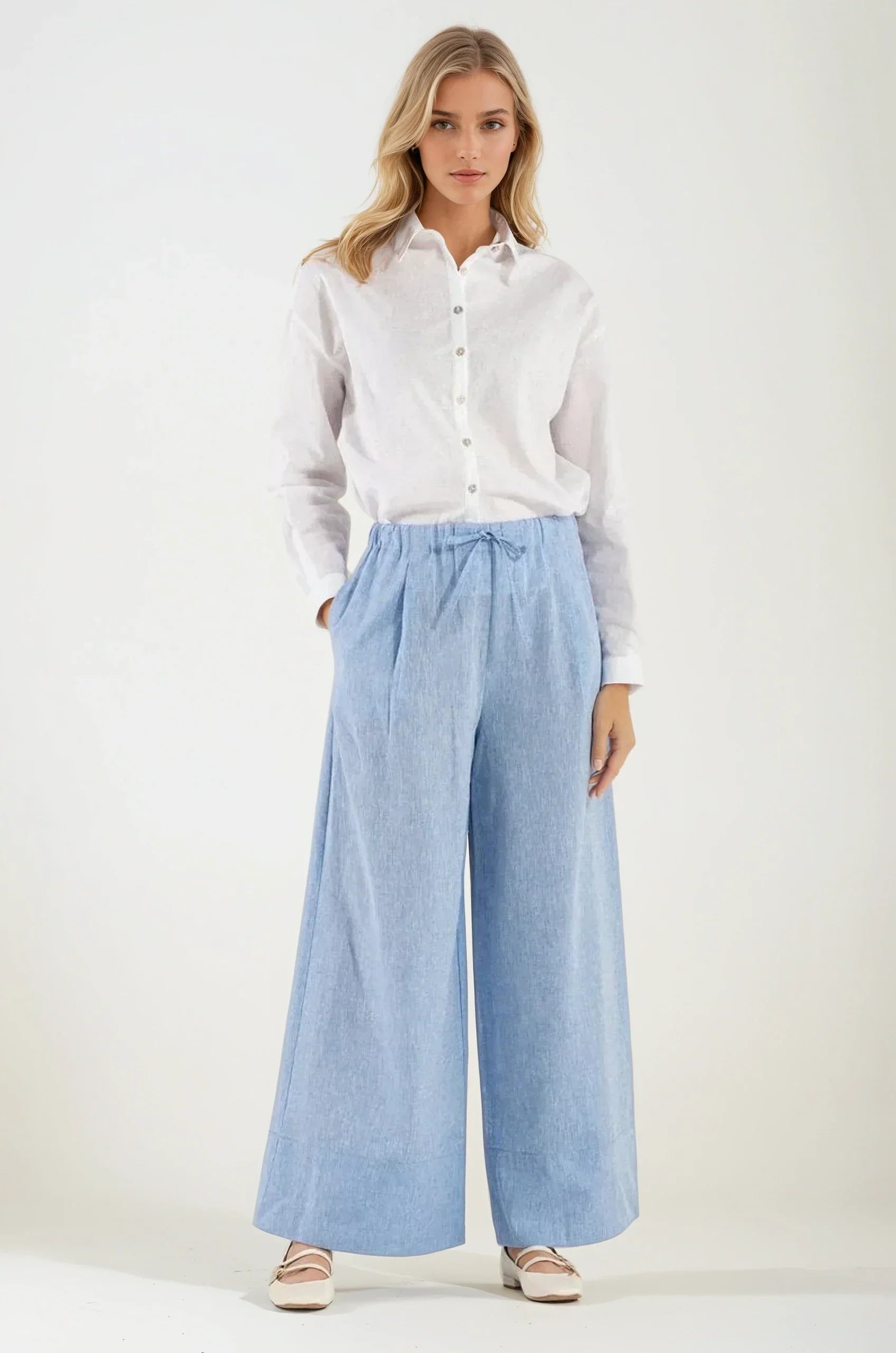 Viverno™ | Pantalone Bianco con Laccio